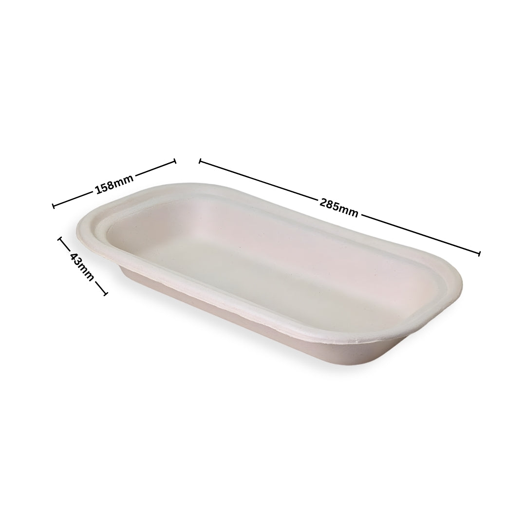 750ml Rectangular Salad Container with Lid