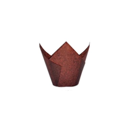 Tulip Muffin Brown & Brown Printed
