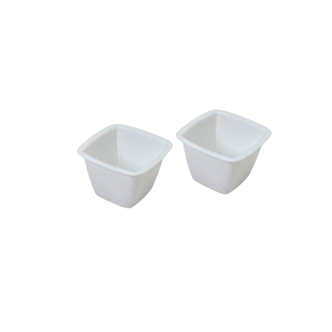 NP PS 18 SQ Jelly Container 60ml White color