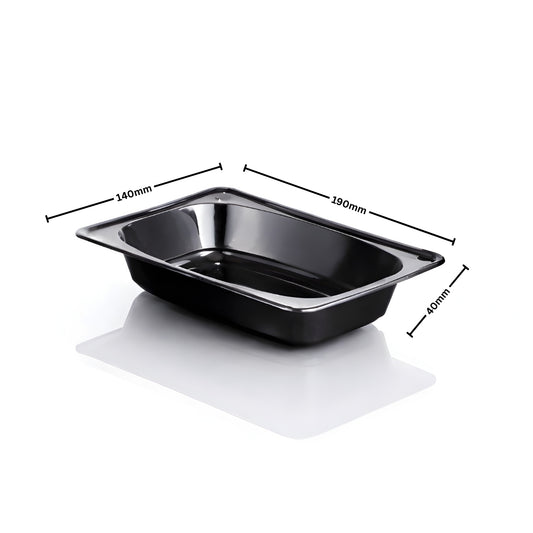 190 × 140 × 40 mm PP Oval Tray