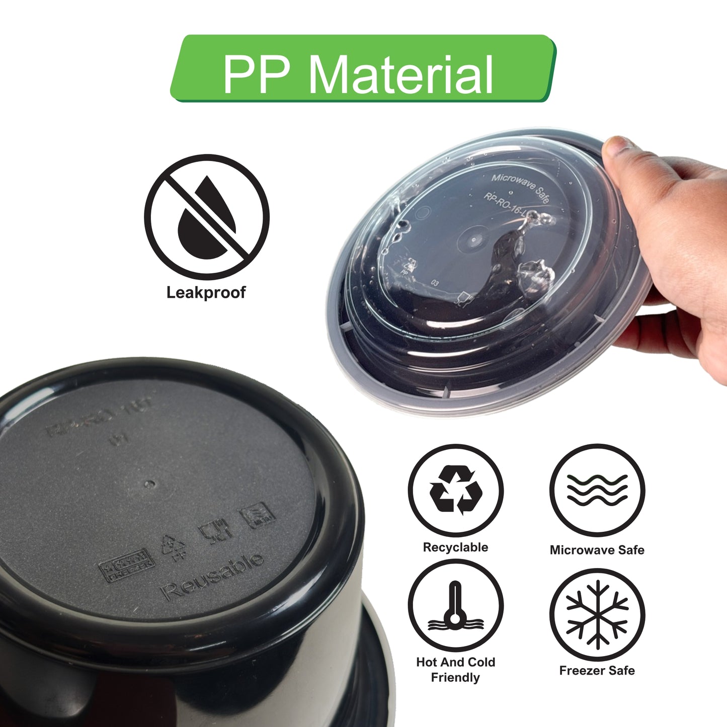 300 ml RO Round Container RP-RO-10