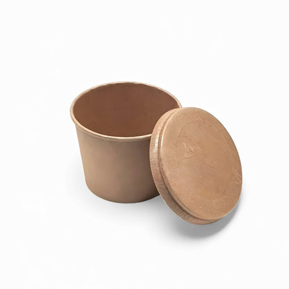 250 ml Kraft Round Paper Container