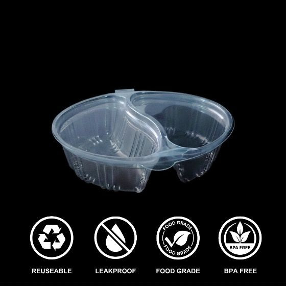 HINGED SAUCE CUP - 2 CP