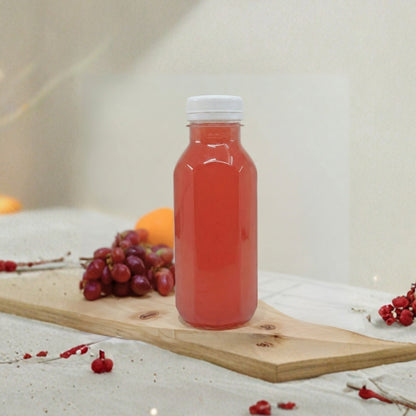 300ml Hexa PET Bottle with Lid