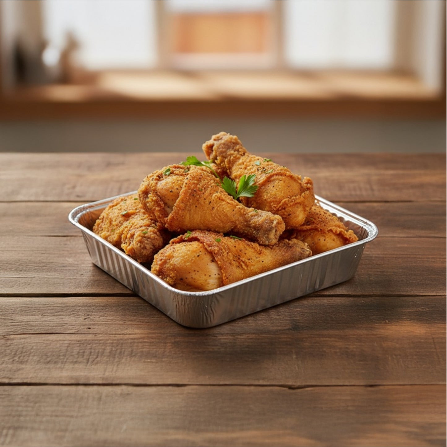 1500ML (CODE 991.5) Foil Container Shallow