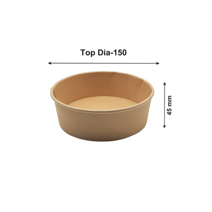 500 ml Paper Salad Container