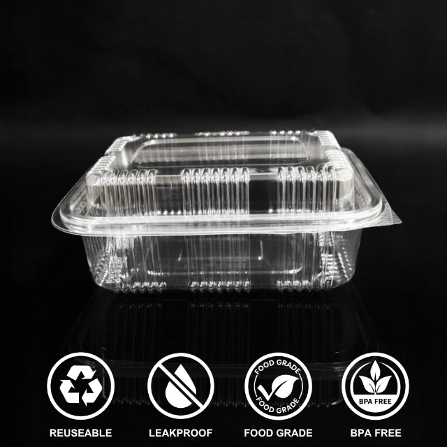 Hinged Box 750 ml Flat HI LID