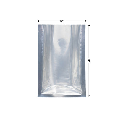 Vacuum Pouch - One Side Clear One Side Metallized (6 x 9")