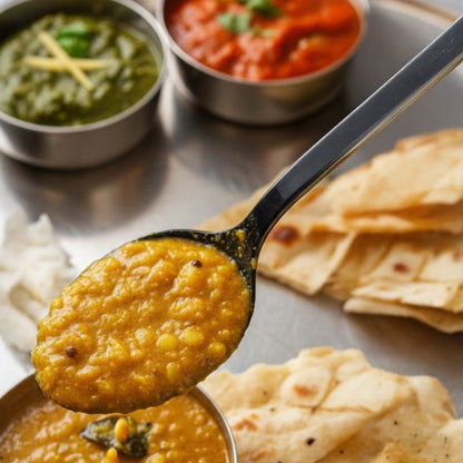 Plastic Spoon SN Black 5.5in