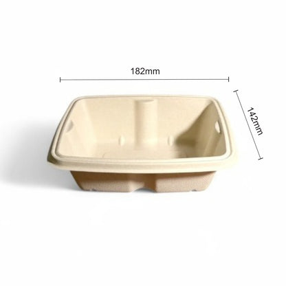 Bumboo Anti-Leak 650ml Rectangle Container with lid