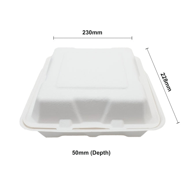 BW 9x9 Plain Clamshell