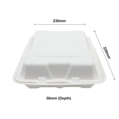 BW 9x9 Plain Clamshell