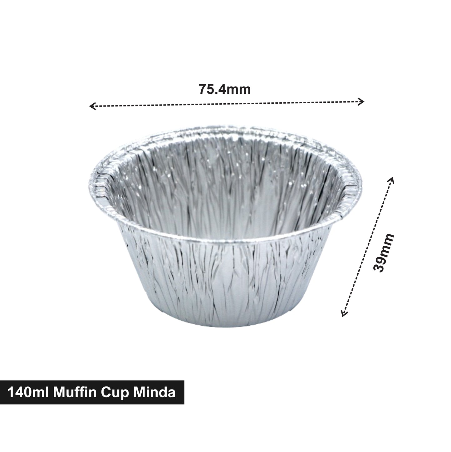 140ml Muffin Cup Minda