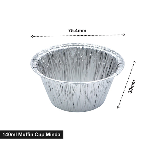 140ml Muffin Cup Minda