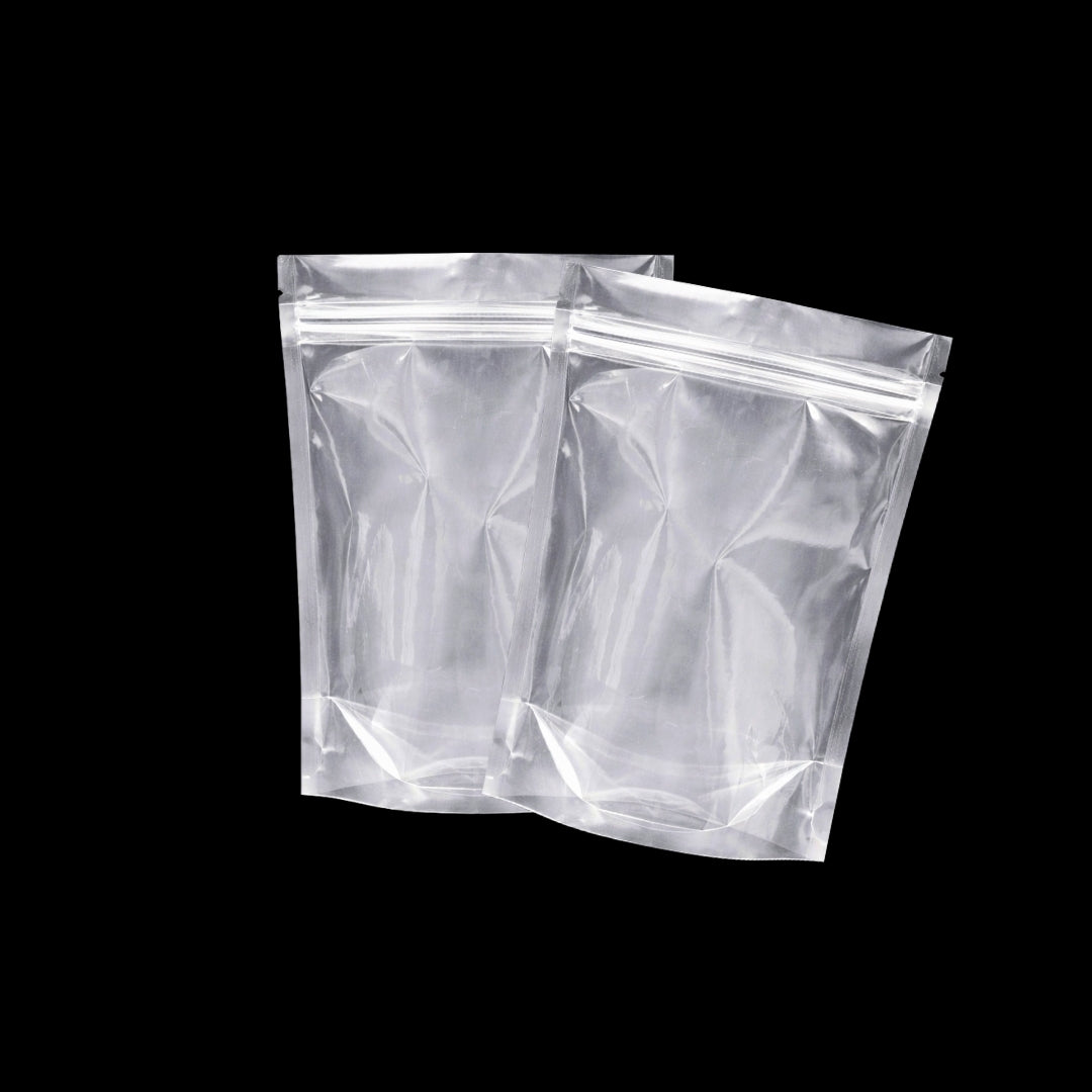 Stand Up Zipper Pouch Extra Clear 4 x 8