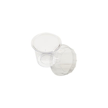 NP PS 28 RD Glass Container 150ml (Transparent)