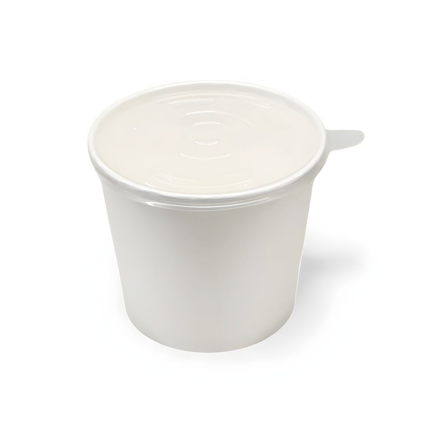900 ML B3 White Round Paper Container