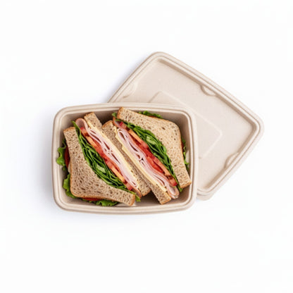 Bumboo Anti-Leak 650ml Rectangle Container with lid