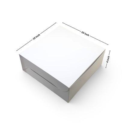 ITC 10x10x4 Inch Printed Cake Box