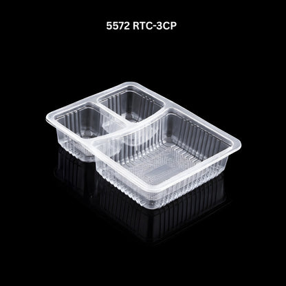 190 × 140 × 42 mm PP Metal Tray 3 CP