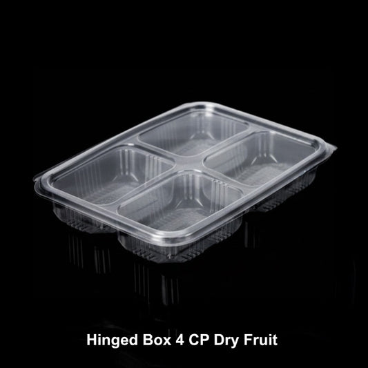 HINGED BOX 4 CP DRY FRUIT (100 GM × 4 CP)