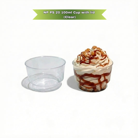 NP PS 20 100ml Cup With Lid