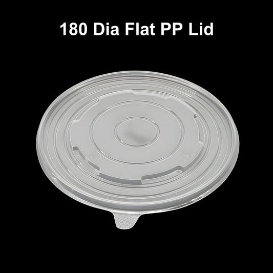 180 Dia Flat PP Lid
