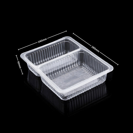 190 × 140 × 42 mm PP Metal Tray