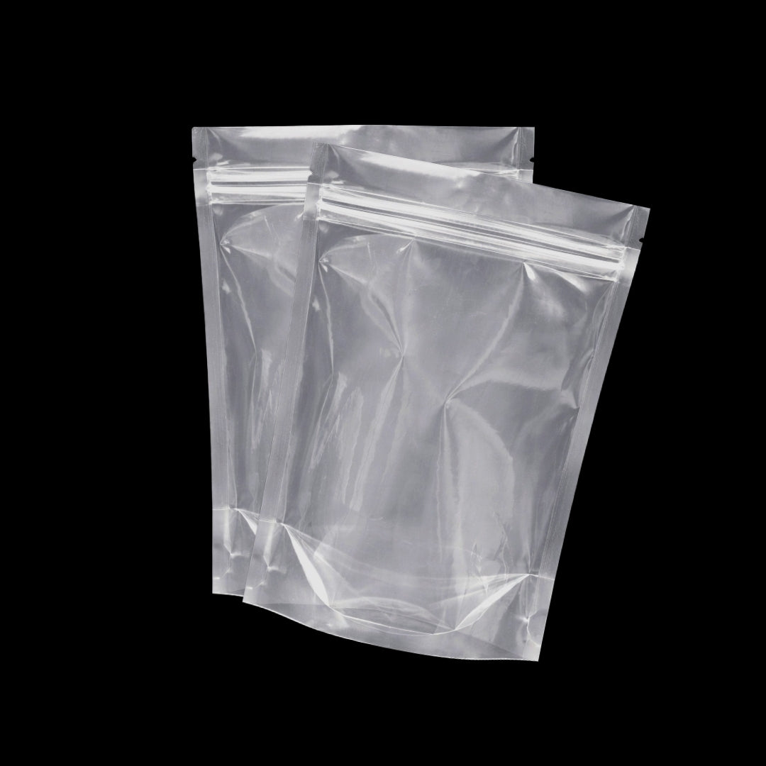 Stand Up Zipper Pouch Extra Clear 6 x 9