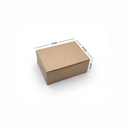 Kraft Cake Box 7x5x3