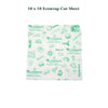 Ecowrap Printed Cut Sheet 10 x 10 inch Green color (250 Sheets) Butter Paper