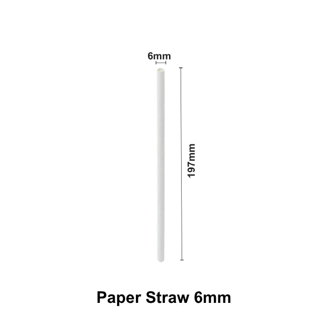 Paper Straw 6mm
