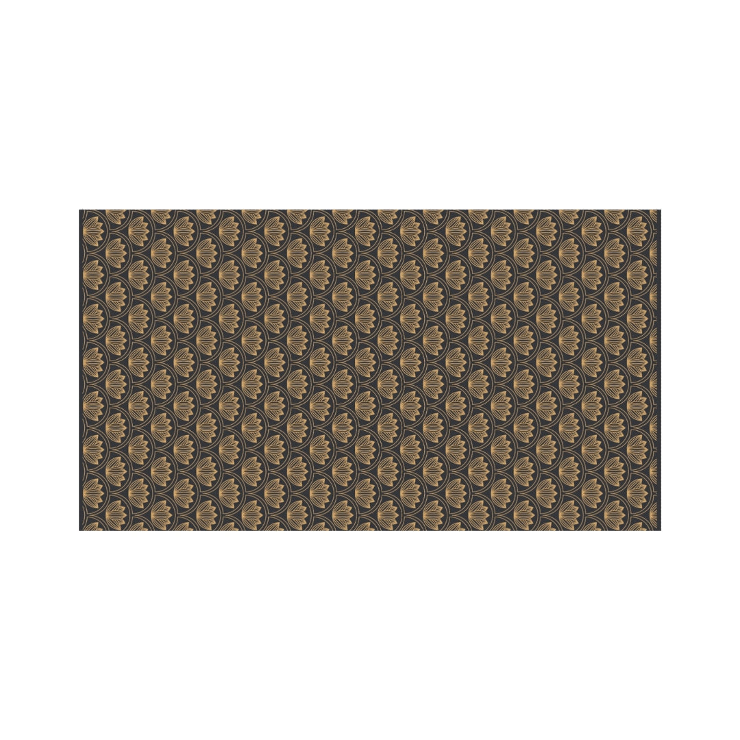 Lotus Design Table Roll ( GOLD , BLACK)
