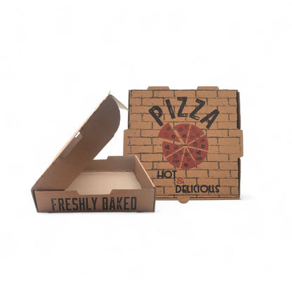 Brown 7 inch Pizza Box