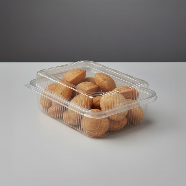 Hinged Box 750 ml Flat HI LID