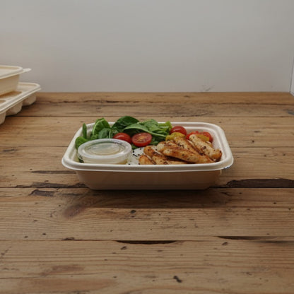 DB 500ml Cornstarch Lunch Container (WL)