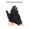 Cotton Hand Gloves – Black