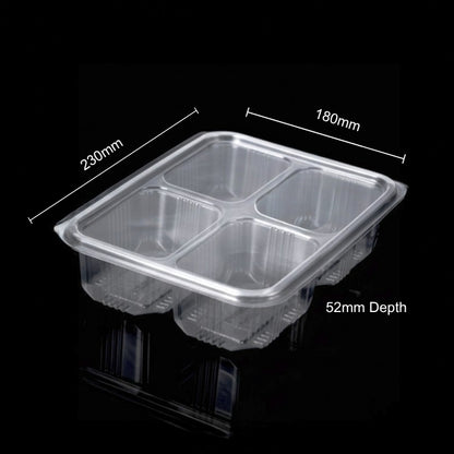 HINGED BOX 4 CP DRY FRUIT (200 GM × 4 CP)