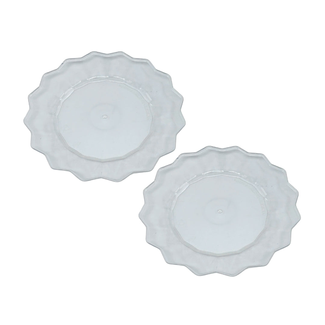 NP PS 11 Flower Plate 6 x 6 Clear