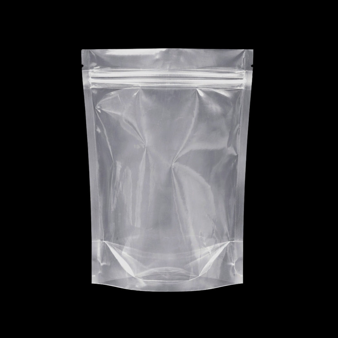 Stand Up Zipper Pouch Extra Clear 7 x 10