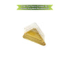 PNS TP01 Pastry Triangle HIPS Golden Tray with PET Dome Lid