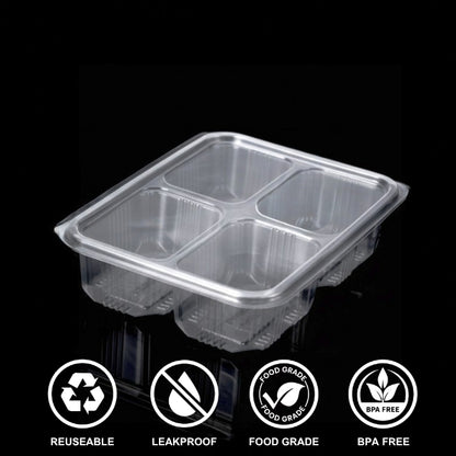 HINGED BOX 4 CP DRY FRUIT (200 GM × 4 CP)