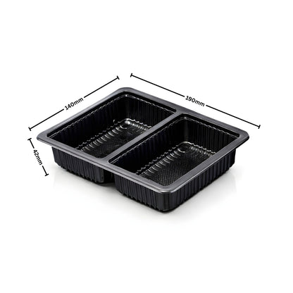 190 × 140 × 42 mm PP Roll Tray 2 CP