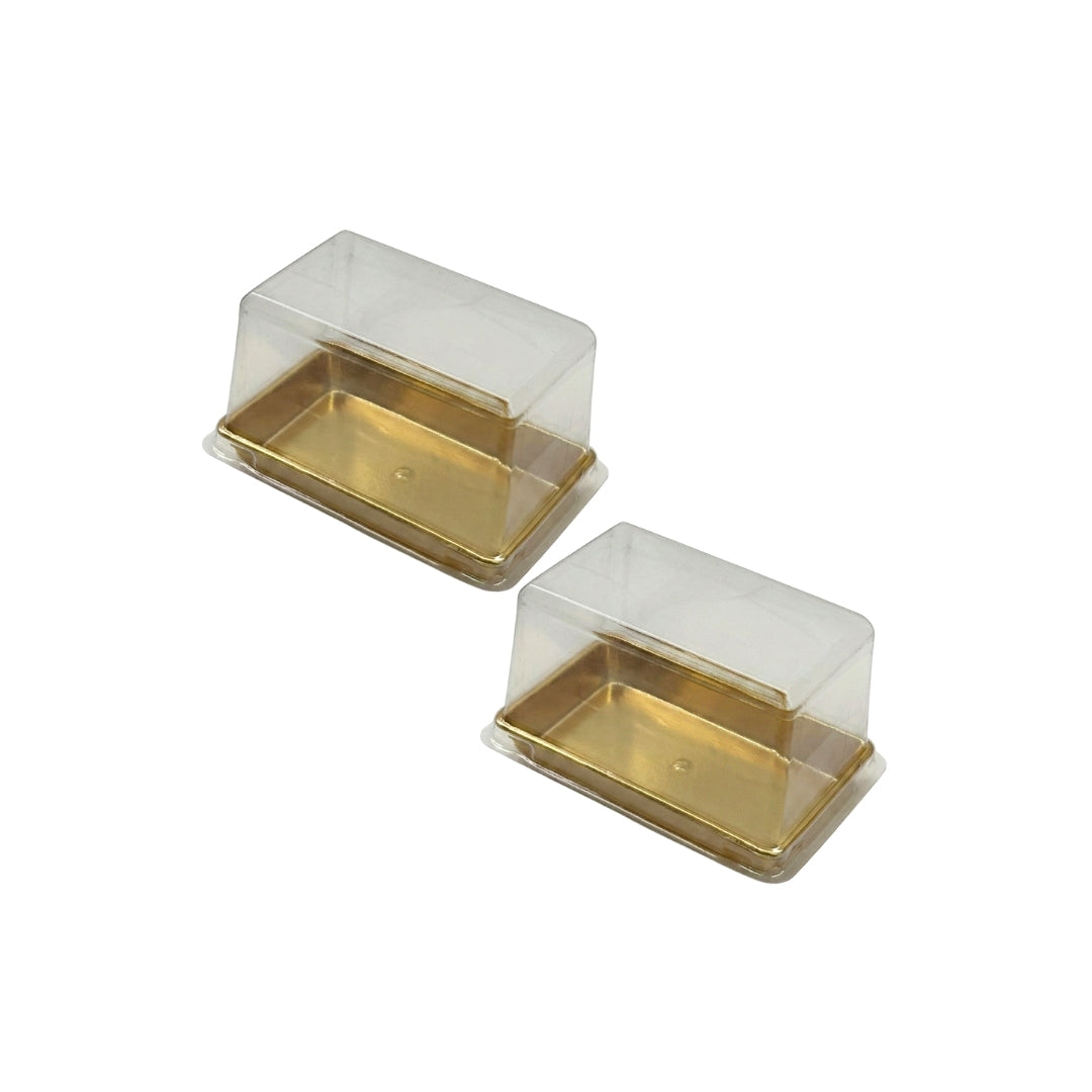 NP PS 21 Rect Pastry Tray (Golden)