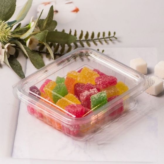 Hinged Box 250 ml Flat