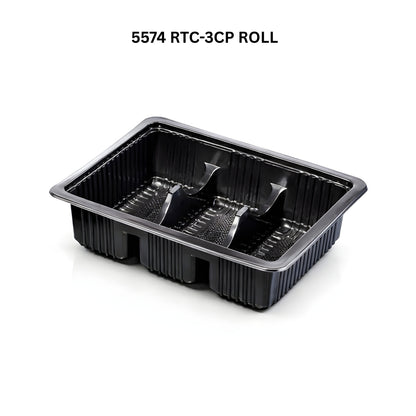 190 × 140 × 55 mm PP Roll Tray 3 CP