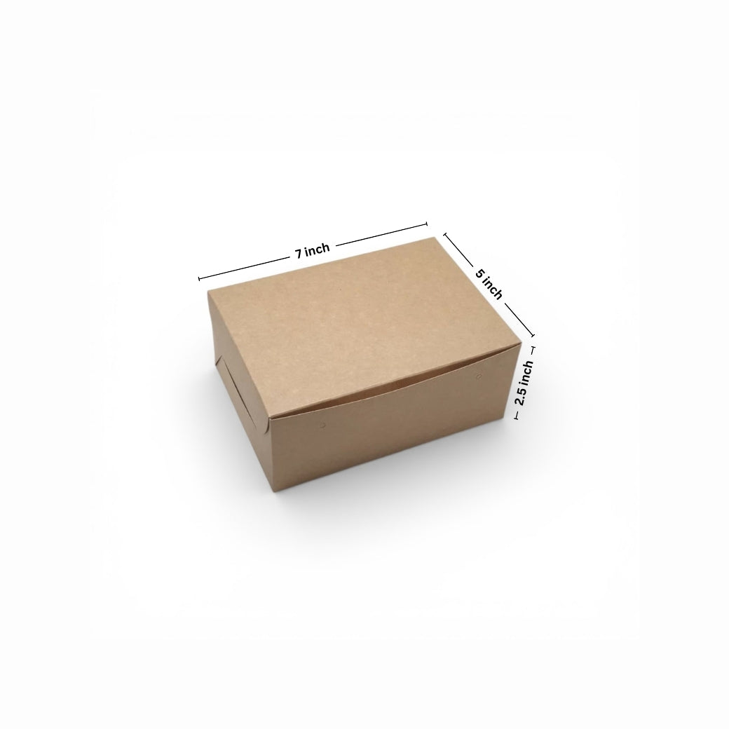 Kraft Cake Box 7x5x2.5