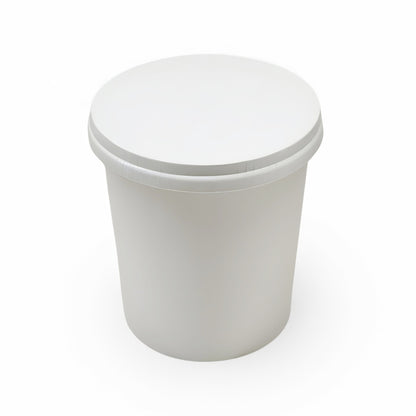 1200 ML White Round Paper Container