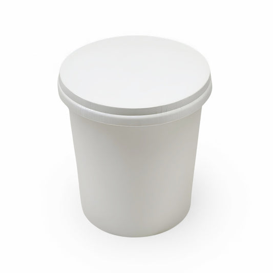 1200 ML White Round Paper Container