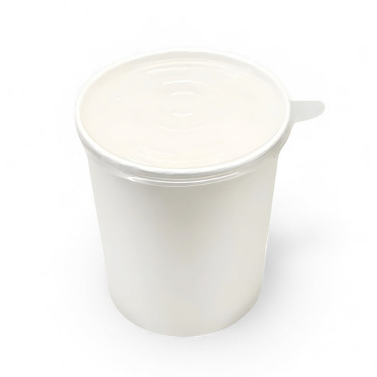 1200 ML White Round Paper Container
